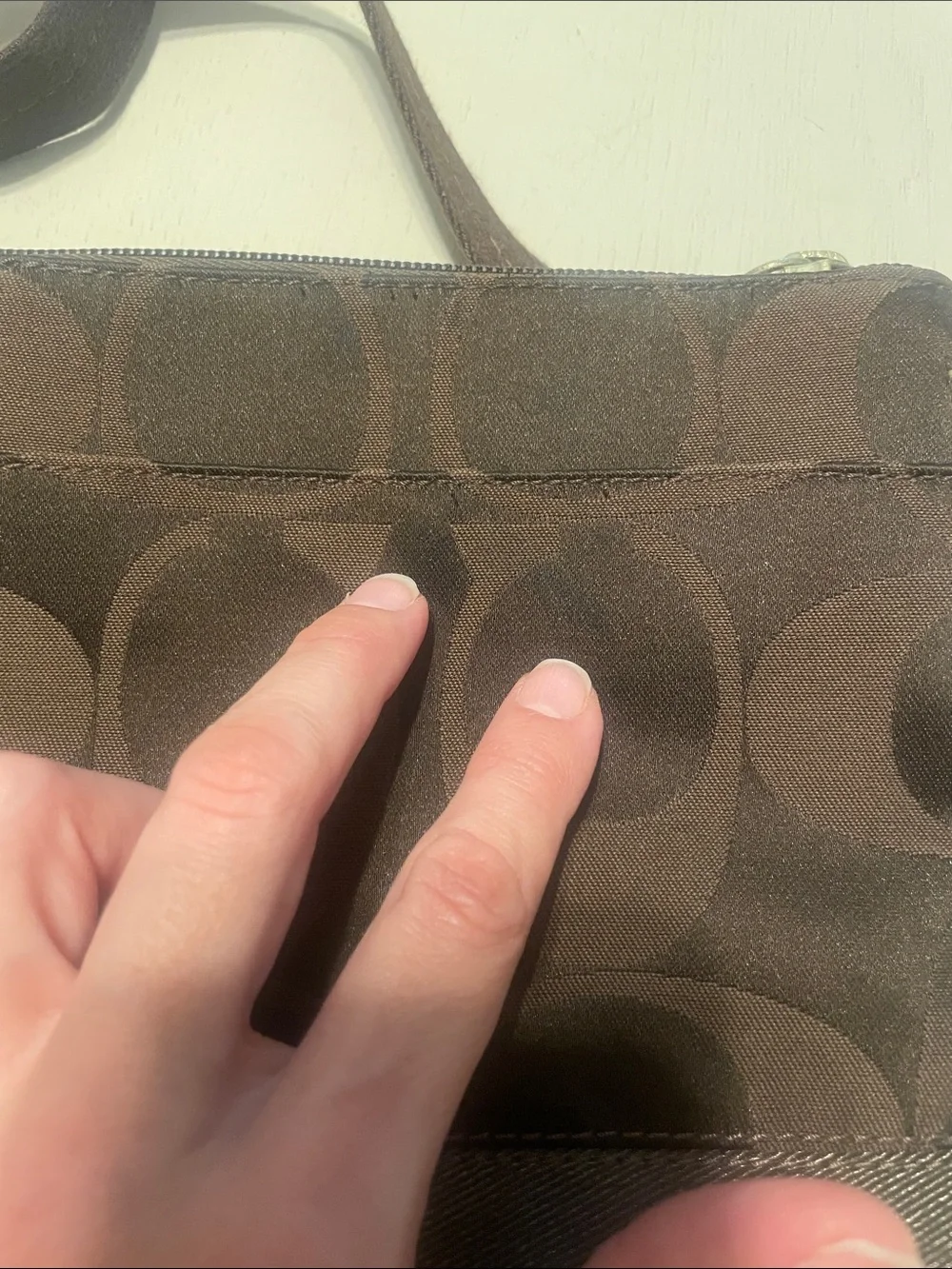 Coach Signature Canvas Swingpack Crossbody